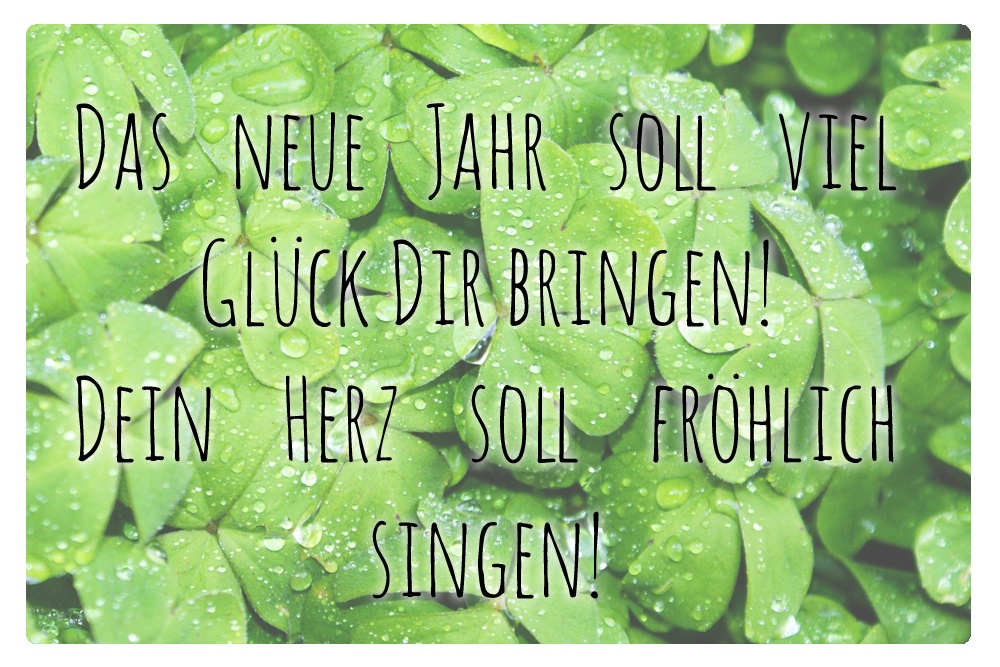 Silvesterspruch