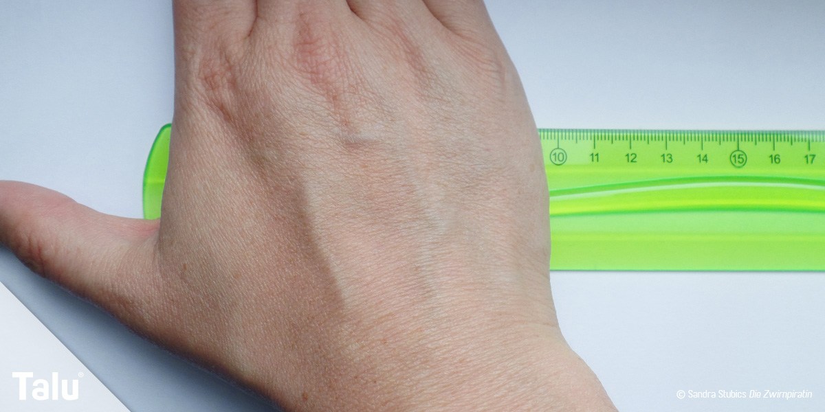 Handbreite messen
