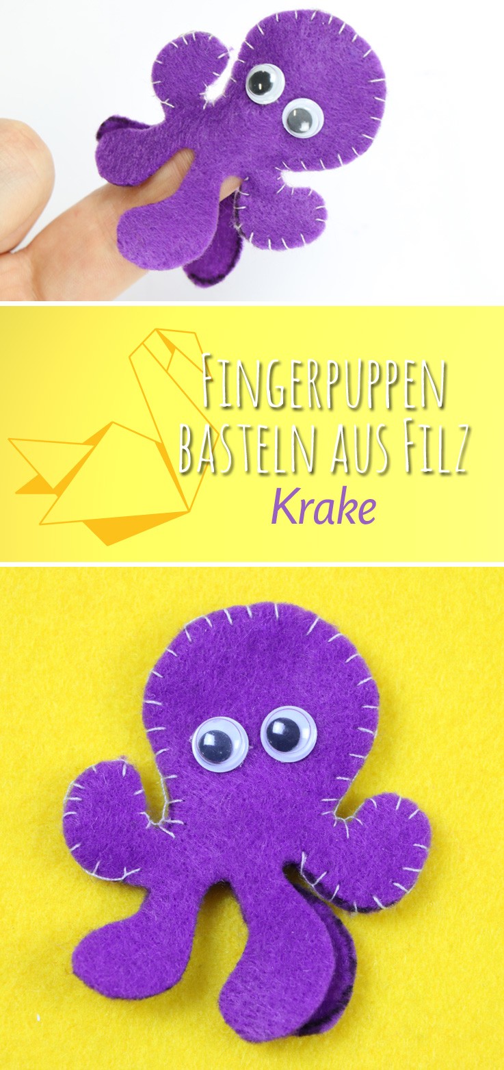 Fingerpuppen basteln