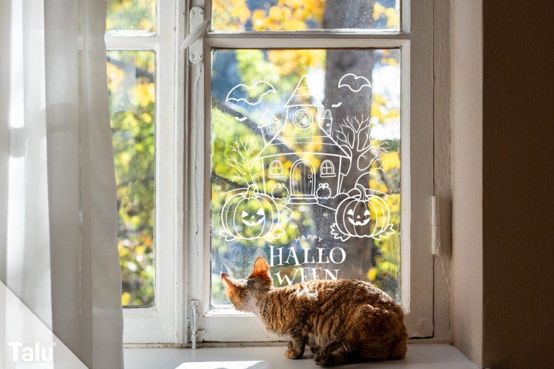 Fensterbilder für den Herbst