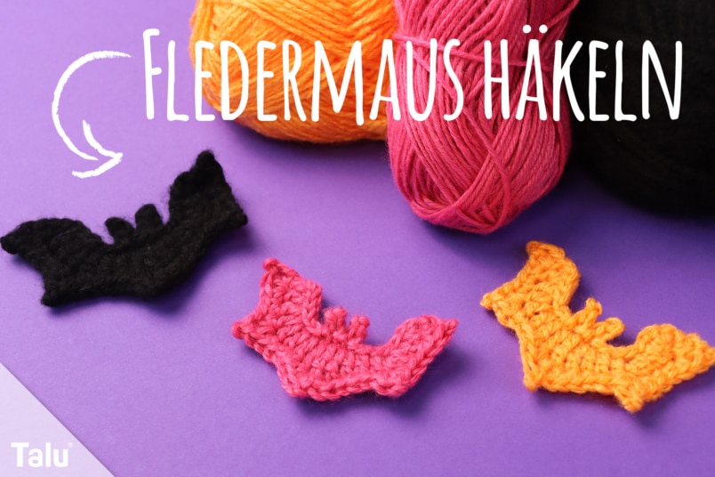Fledermaus häkeln