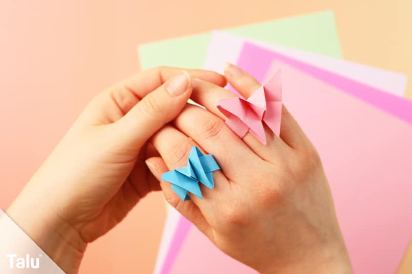 Origami Ring falten