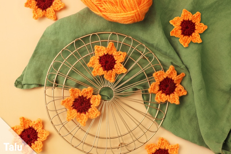 Sonnenblumen häkeln