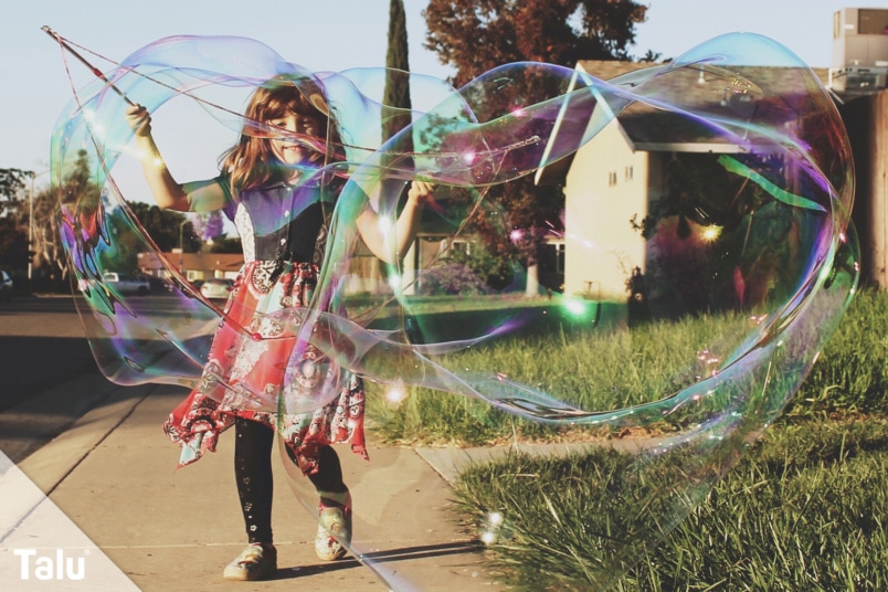 Seifenblasen-Stäbe selber machen