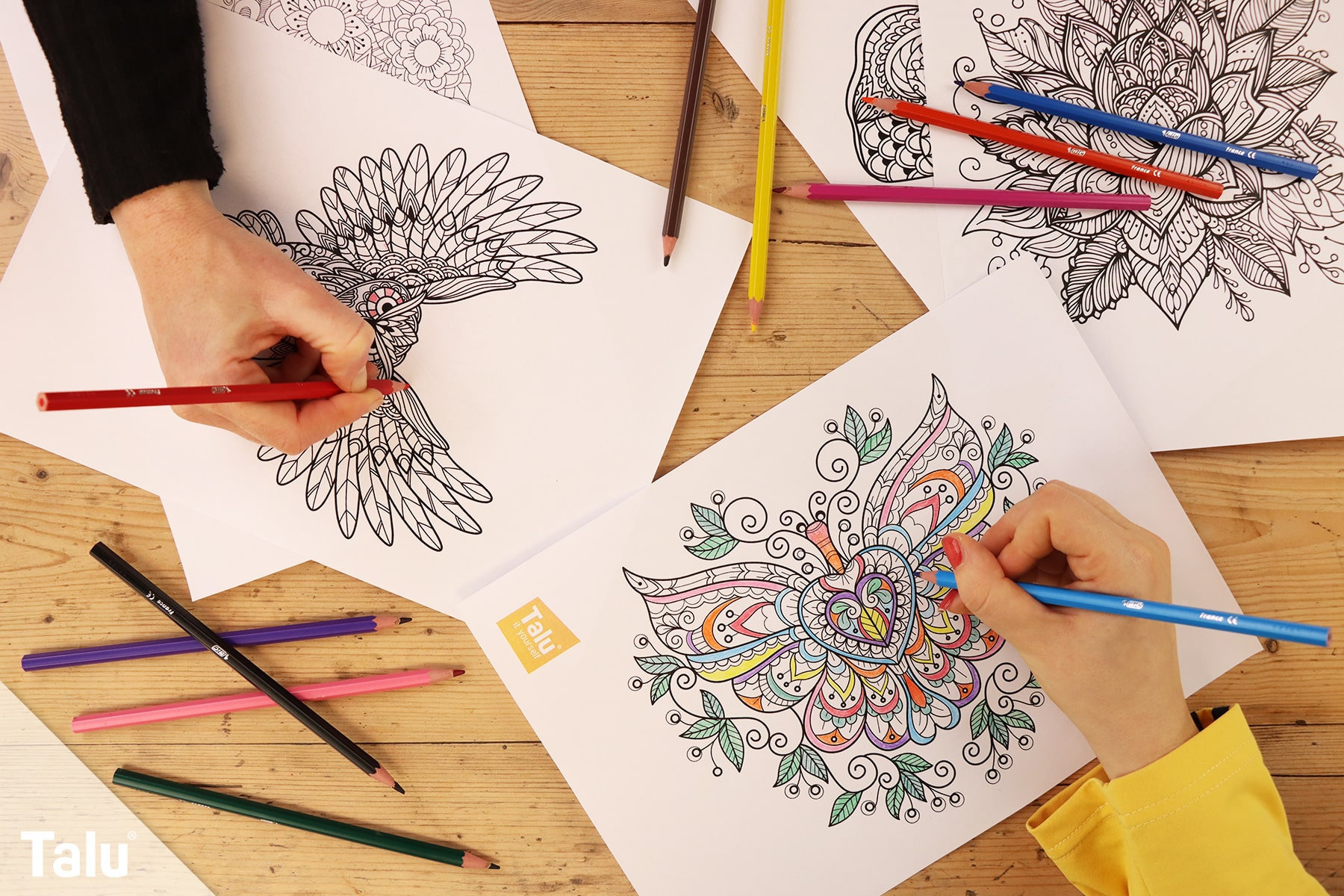 Ausmalbilder für Erwachsene